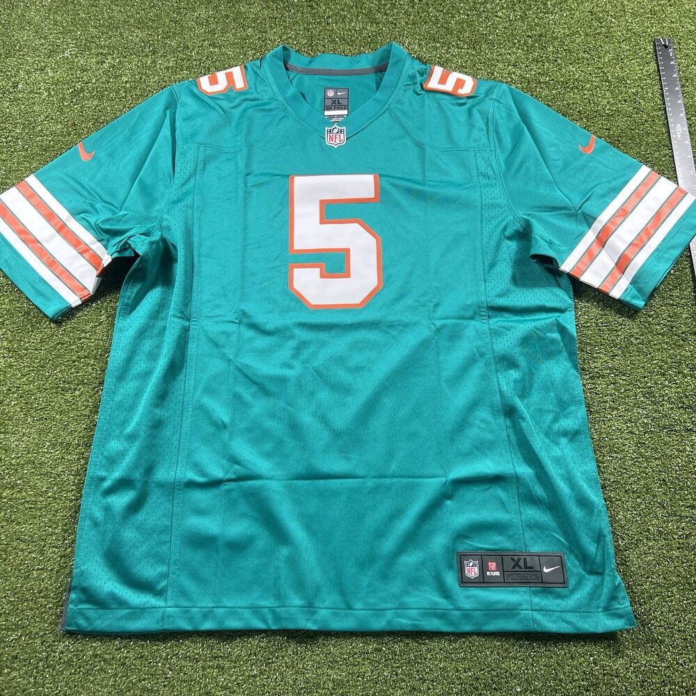 Nike Miami Dolphins Jalen Ramsey #5 NFL Football Jersey XL NWOT